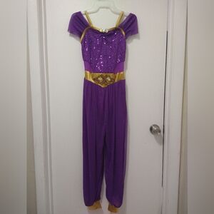 Purple and gold, size L, 10-11 years old